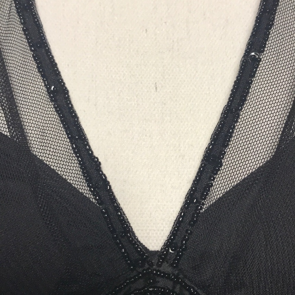 WHBM Little Black Dress Beading EUC - Picture 7 of 8